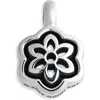 Good Art Hlywd Cutout Frame Lotus Pendant In Silver