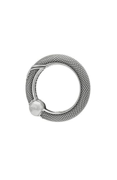 Good Art Hlywd Goosebumps Spring Ring In Metallic