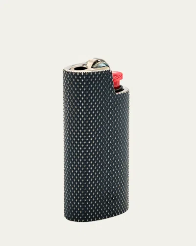 Good Art Hlywd Men's Mini Sterling Silver Goosebumps Lighter Holder