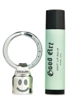 Good Art Hlywd Mint Lip Balm & Smiley Face Balm Cap In Black