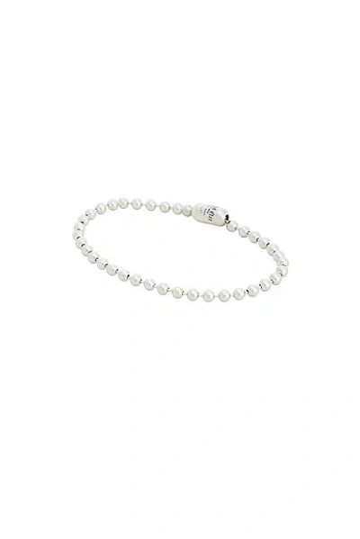 Good Art Hlywd Poplock Bracelet | Logo In Silver