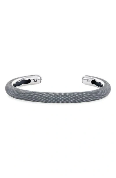 Good Art Hlywd River Goosebumps Sterling Silver Cuff Bracelet