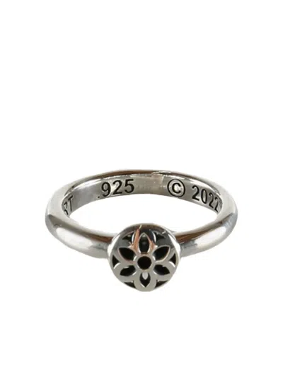Good Art Hlywd Rosette Band Ring In Silver
