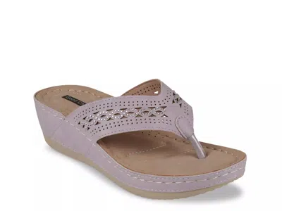 Good Choice Bari Wedge Sandal In Multi