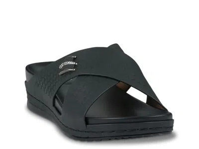 Good Choice Carter Wedge Sandal In Black