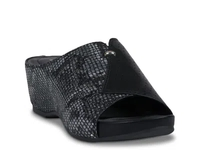 Good Choice Dacia Wedge Sandal In Black