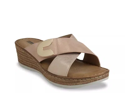 Good Choice Demi Wedge Sandal In Neutral