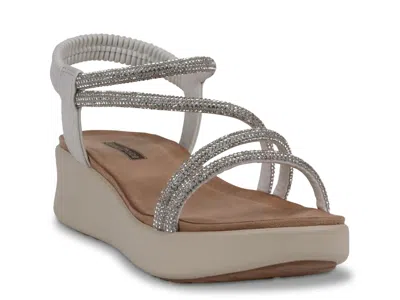 Good Choice Emory Wedge Sandal In Silver