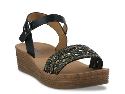 Good Choice Fay Wedge Sandal In Black