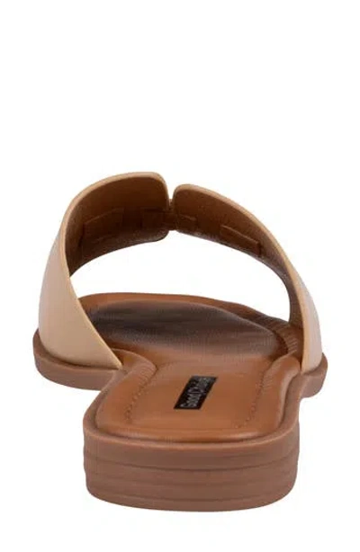 Good Choice New York Bergen Hardware Slide Sandal In Brown
