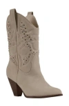 Good Choice New York Beth Western Boot In Beige
