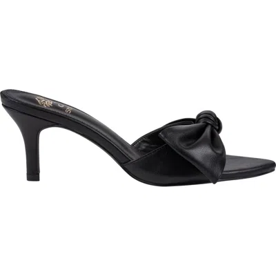 Good Choice New York Carmen Bow Slide Sandal In Black