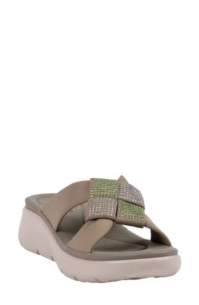 Good Choice New York Cenza Wedge Sandal In Multi