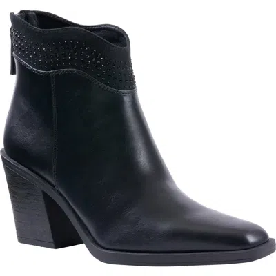 Good Choice New York Dawn Embellished Bootie In Black
