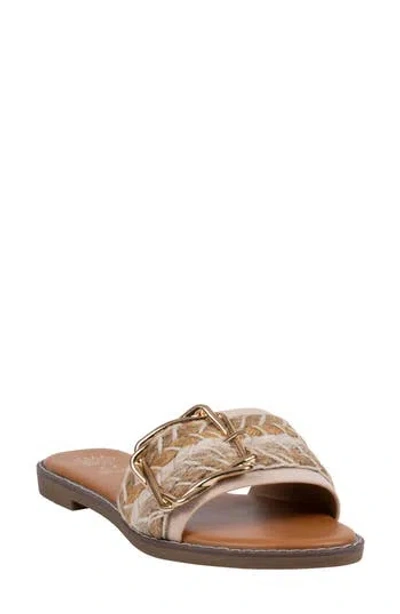 Good Choice New York Devon Slide Sandal In Neutral