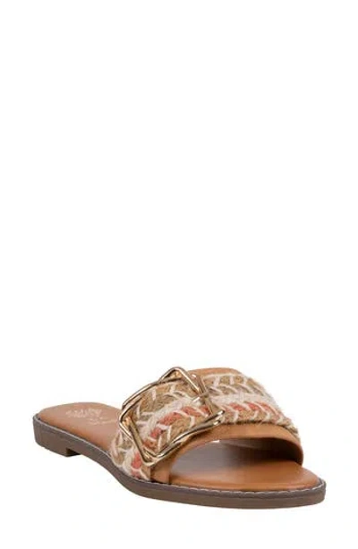 Good Choice New York Devon Slide Sandal In Brown