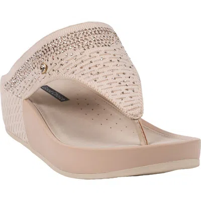 Good Choice New York Evanti Wedge Sandal In Multi