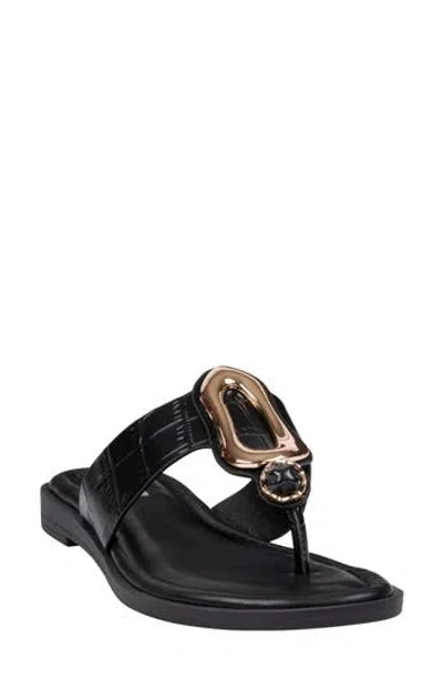Good Choice New York Evarie Slide Sandal In Black