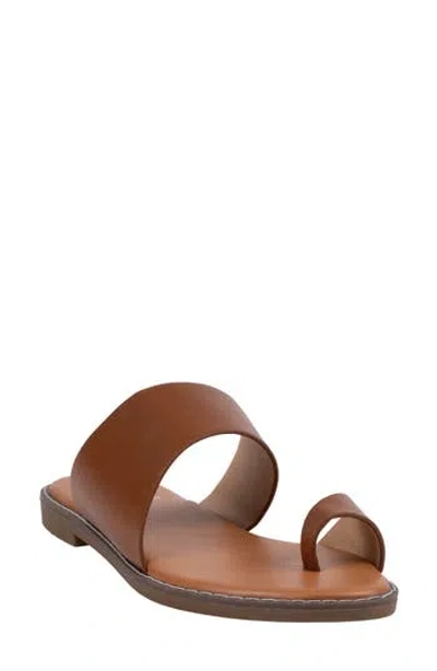 Good Choice New York Florence Toe Loop Sandal In Brown