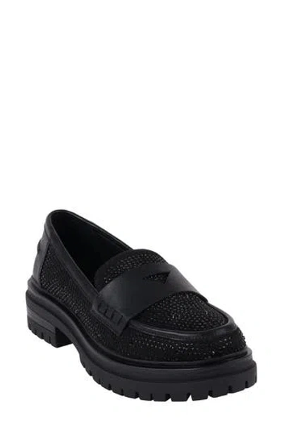 Good Choice New York Gallen Embellished Loafer In Black