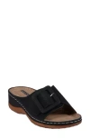 Good Choice New York Hamden Platform Slide Sandal In Black