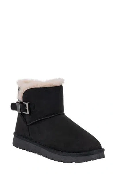 Good Choice New York Hillrose Faux Fur Lined Bootie In Black