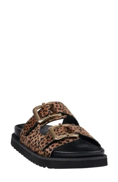 Good Choice New York Juno Slide Sandal In Animal Print