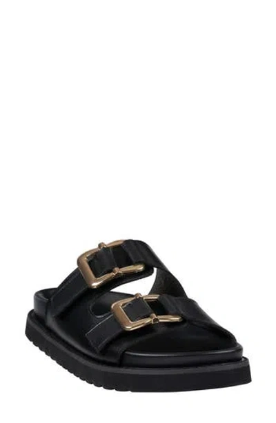 Good Choice New York Juno Slide Sandal In Black