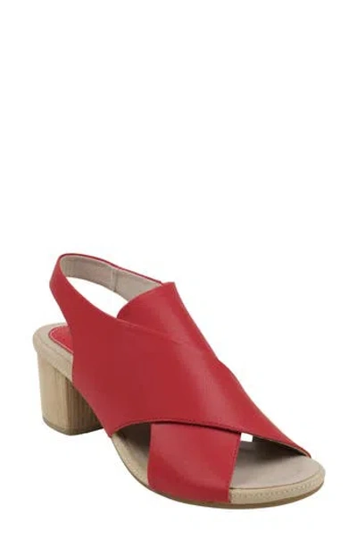 Good Choice New York Keefa Slingback Sandal In Red