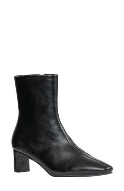 Good Choice New York Larsa Faux Leather Ankle Boot In Black