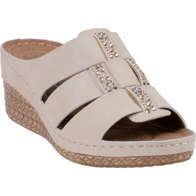 Good Choice New York Monte Wedge Sandal In Brown