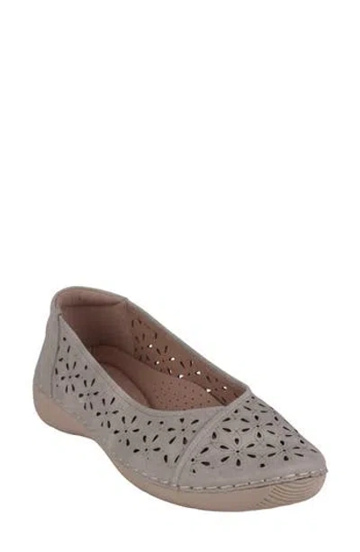 Good Choice New York Nysha Flat In Grey