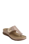 Good Choice New York Sam Hardware Sandal In Blush