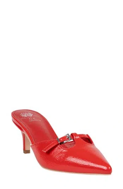 Good Choice New York Simone Pointed Toe Mule In Red