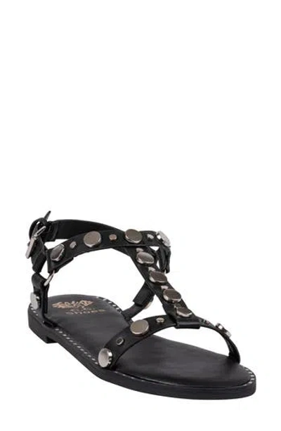 Good Choice New York Trinity Studded Sandal In Black