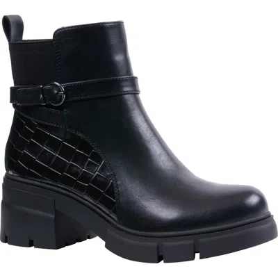 Good Choice New York Troy Lug Sole Boot In Black