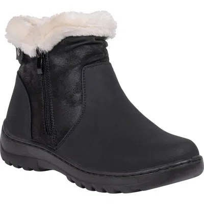 Good Choice New York Wesley Faux Leather Ankle Boot In Black