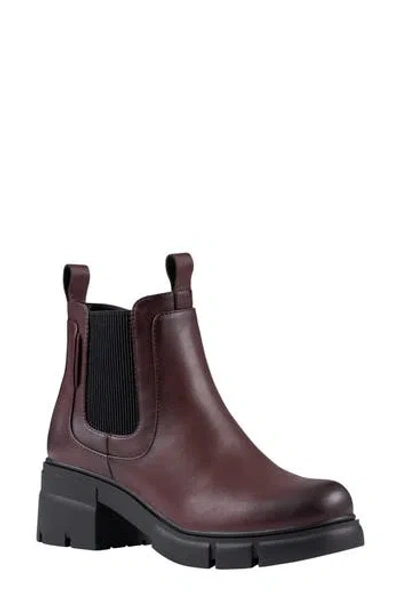 Good Choice New York William Chelsea Boot In Burgundy