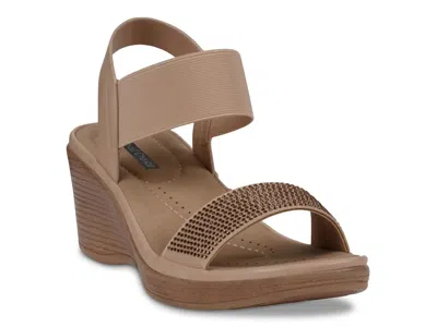 Good Choice Nia Wedge Sandal In Brown
