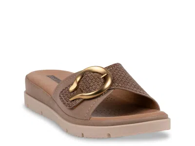 Good Choice Raine Wedge Sandal In Animal Print