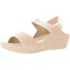 Shop Good Choice Tammy Womens Embellished Man Made Slide Sandals In Gold