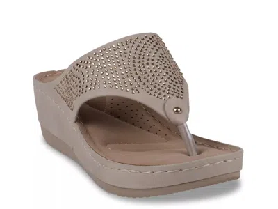 Good Choice Wagner Wedge Sandal In Brown