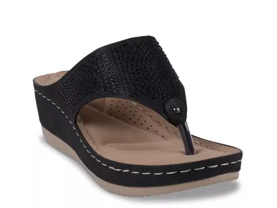 Good Choice Wagner Wedge Sandal In Black