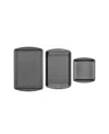 Good Cook 3 Pack 8x8 Baking Pan With 13" X 9" Bake Pan And 13" X 9" Cookie Sheet In Gray