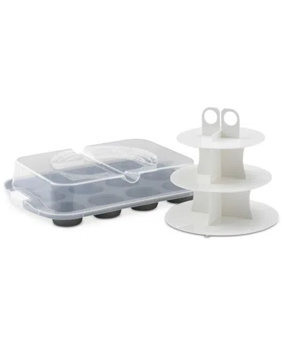 Good Cook Goodcook Sweet Creations Nonstick Steel Cupcake Bake And Take Set In Multi