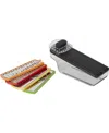 Good Cook Touch Mandoline Grater Set With 4 Stainless Steel Blade Inserts In White