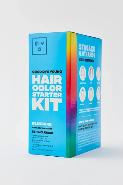 Good Dye Young Hair Color Starter Kit In Blue At Urban Outfitters