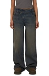 Good For Nothing Baggy Vintage Wash  Denim Jeans In Multi
