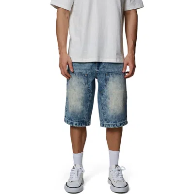 Good For Nothing Carpenter Denim Shorts In Blue
