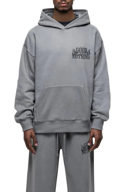 Good For Nothing Dakota Relaxed Hoodie In Gray